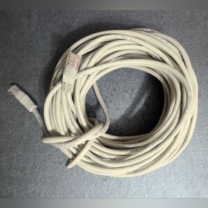 Ethernet networking cable (~48ft) computer laptop connect modem router